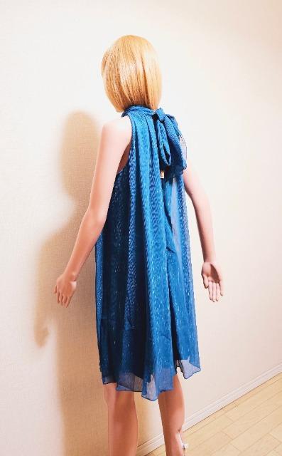 美品☆LA・DEFENCE☆光沢しふぉんが綺麗なふんわりワンピドレスW159☆3点で即落 < 女性ファッション  美品☆LA・DEFENCE☆光沢しふぉんが綺麗なふんわりワンピドレスW159☆3点で即落 < 女性ファッションの