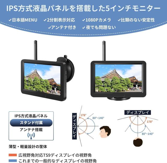 バックカメラモニターセット 24v バックモニター 5インチ 正像・鏡像を切り替え可能 ガイド線ON/OFF 12V~36Vまで < 自動車/バイク バックカメラモニターセット 24v バックモニター 5インチ 正像・鏡像を切り替え可能 ガイド線ON/OFF 12V~36Vまで < 自動車/バイク