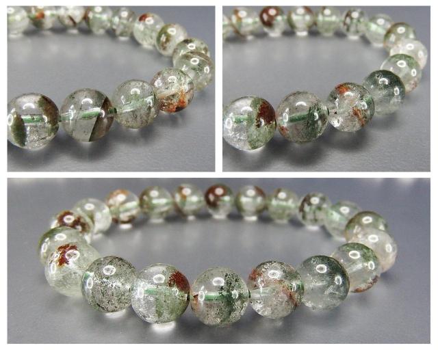 一点物仕事運天然石グリーンガーデンクォーツ約9mmブレスレット806-012Ra < 女性アクセサリー/時計  一点物仕事運天然石グリーンガーデンクォーツ約9mmブレスレット806-012Ra < 女性アクセサリー/時計の