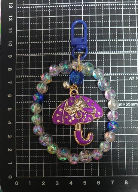 ハンドメイド♪キラキラビーズリースチャーム★アンブレラ★パープル < ペット/手芸/園芸 ハンドメイド♪キラキラビーズリースチャーム★アンブレラ★パープル < ペット/手芸/園芸の