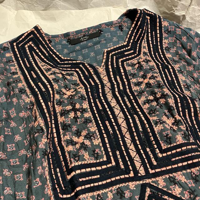 廃盤【Another Edition】 刺繍 / 膝丈ワンピース / エスニック < ブランド 廃盤【Another Edition】 刺繍 / 膝丈ワンピース / エスニック < ブランドの