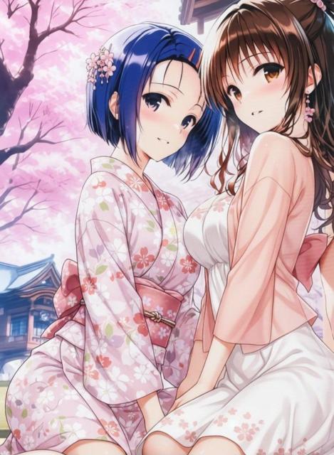 To LOVEる 西連寺春菜・結城美柑 pronike製EXタペストリー < アニメ/コミック/キャラクター To LOVEる 西連寺春菜・結城美柑 pronike製EXタペストリー < アニメ/コミック/キャラクターの