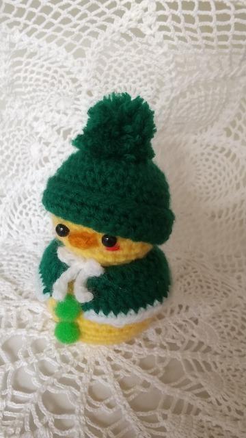 ひよ雪だるま*編みぐるみ(緑) < ペット/手芸/園芸 ひよ雪だるま*編みぐるみ(緑) < ペット/手芸/園芸の