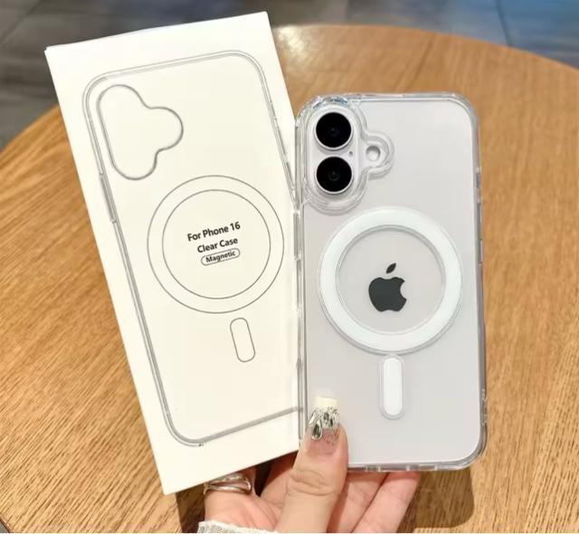 �y�V�i�zApple �����i�� iPhone16 megsafe �N���A�P�[�X  �� �Ɠd/AV�� 