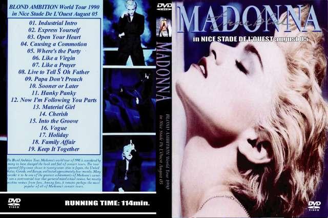 ≪送料無料≫MADONNA BLOND TOUR 1990 NICE STADE マドンナ < CD/DVD/ビデオ  ≪送料無料≫MADONNA BLOND TOUR 1990 NICE STADE マドンナ  < CD/DVD/ビデオの