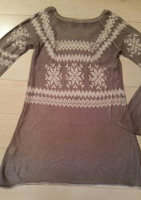 ●SWORD FISH●グレー ニット ワンピ/Freesize < ブランド  ●SWORD FISH●グレー ニット ワンピ/Freesize < ブランドの