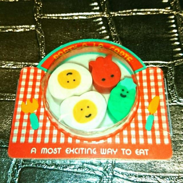 新品 当時 昭和 レトロ 消しゴム サンリオ パーティーアラカルト < インテリア/ライフ  新品 当時 昭和 レトロ 消しゴム サンリオ パーティーアラカルト  < インテリア/ライフの