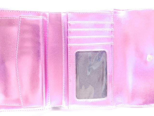 可愛い♪エナメル ラインストーンハートバックル クロコ型押し長財布 シルバー < 女性ファッション 可愛い♪エナメル ラインストーンハートバックル クロコ型押し長財布 シルバー < 女性ファッションの