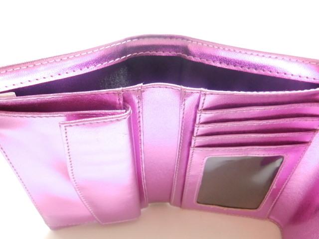 可愛い♪エナメル ラインストーンハートバックル クロコ型押し長財布 シルバー < 女性ファッション 可愛い♪エナメル ラインストーンハートバックル クロコ型押し長財布 シルバー < 女性ファッションの