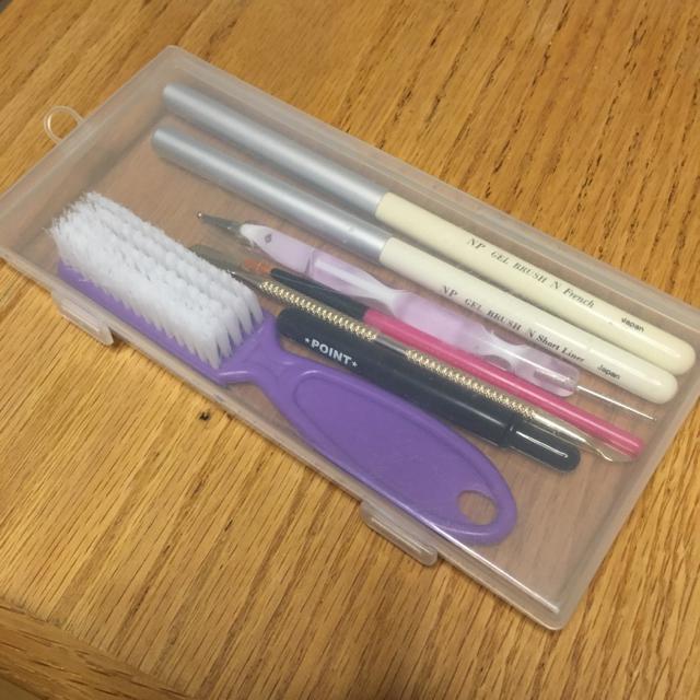 ネイルパートナー ジェルネイルブラシ2本 他ケア用品 < 香水/コスメ/ネイル ネイルパートナー ジェルネイルブラシ2本 他ケア用品 < 香水/コスメ/ネイルの