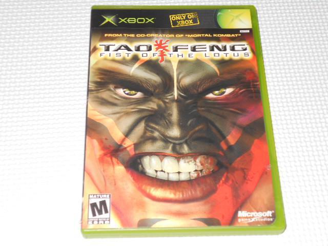 xbox★TAO FENG FIST OF THE LOTUS 海外版 < ゲーム本体/ソフト  xbox★TAO FENG FIST OF THE LOTUS 海外版  < ゲーム本体/ソフトの