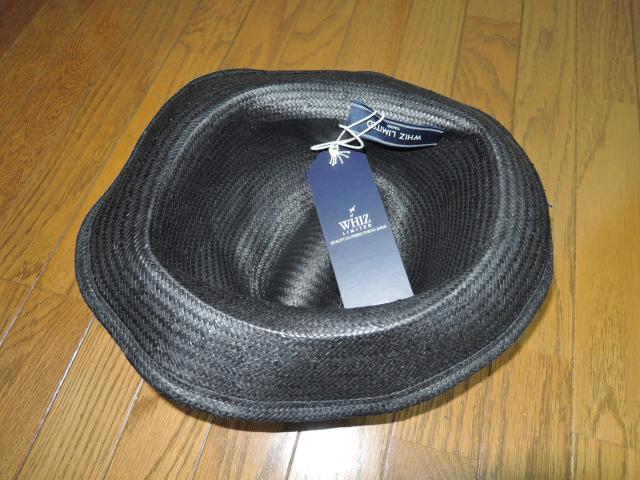 新品 WHIZ LIMITED ウィズリミテッド ストロー ハット 黒 L 麦わら帽子系 < ブランド 新品 WHIZ LIMITED ウィズリミテッド ストロー ハット 黒 L 麦わら帽子系 < ブランドの