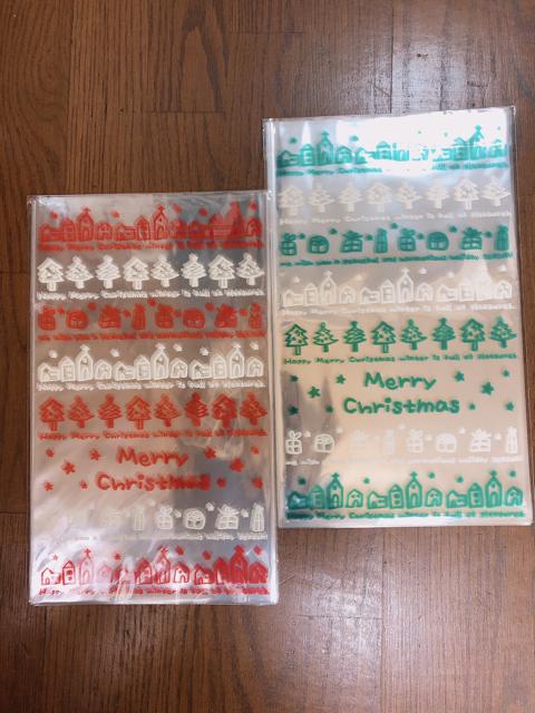 ★Bクリスマス 特大クリスタルパック opp 2色で10枚 < インテリア/ライフ  ★Bクリスマス 特大クリスタルパック opp 2色で10枚  < インテリア/ライフの