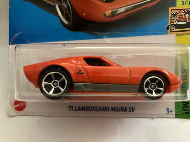 ホットウィール・71ランボルギーニミウラSV オレンジ(他も出品中)。 < ホビー  ホットウィール・71ランボルギーニミウラSV オレンジ(他も出品中)。 < ホビーの