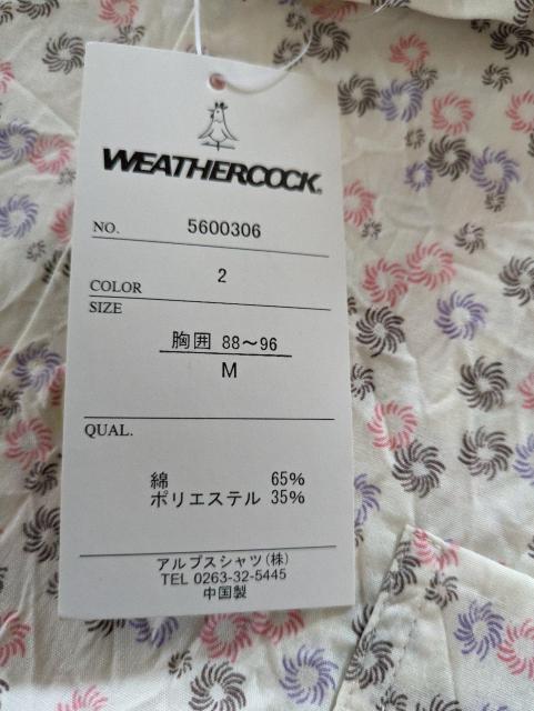 WeatherCock ウェザーコック(風見鶏) 花柄シャツ < 男性ファッション  WeatherCock ウェザーコック(風見鶏) 花柄シャツ < 男性ファッションの