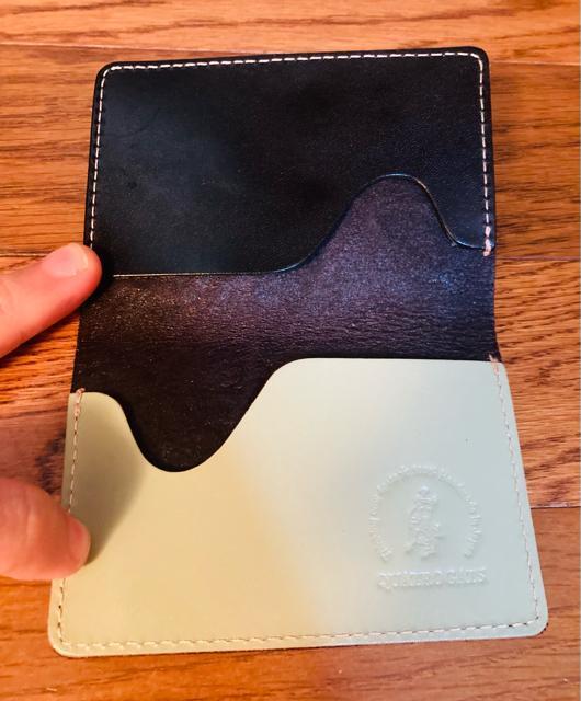 quatro gats クアトロガッツ カードケース 名刺入れ 定期入れ パスケース 象革? エレファント? 本革 レザー < 男性ファッション  quatro gats クアトロガッツ カードケース 名刺入れ 定期入れ パスケース 象革? エレファント? 本革 レザー < 男性ファッションの