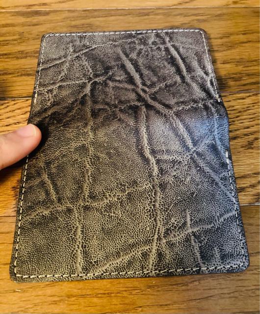 quatro gats クアトロガッツ カードケース 名刺入れ 定期入れ パスケース 象革? エレファント? 本革 レザー < 男性ファッション  quatro gats クアトロガッツ カードケース 名刺入れ 定期入れ パスケース 象革? エレファント? 本革 レザー < 男性ファッションの