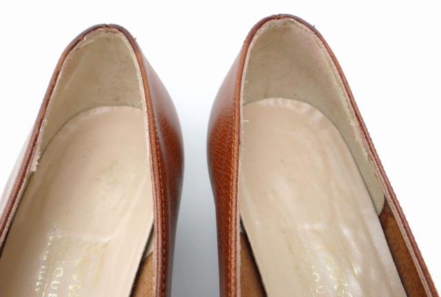 SalvatoreFerragamo tFK @ { pvX uE 6 1/2 Di24cmjUSED  uh 