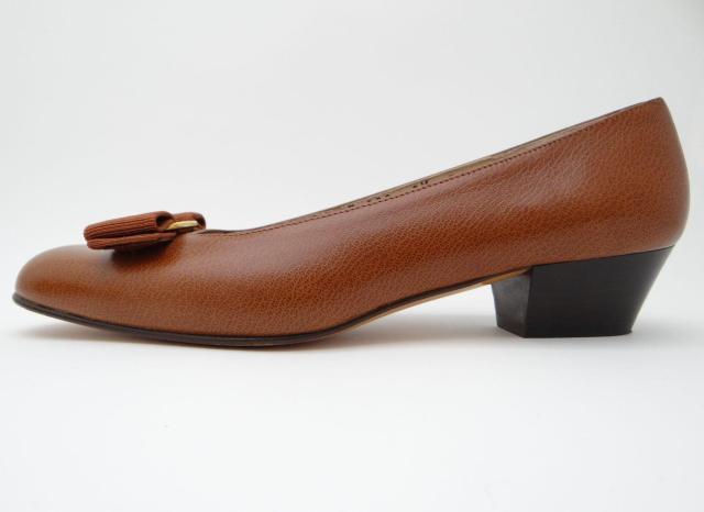 SalvatoreFerragamo tFK @ { pvX uE 6 1/2 Di24cmjUSED  uh 