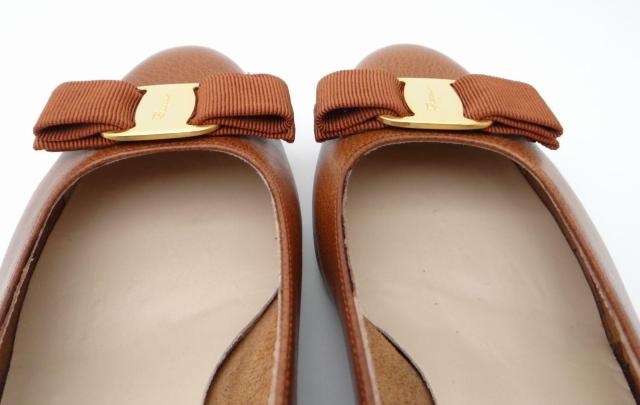 SalvatoreFerragamo tFK @ { pvX uE 6 1/2 Di24cmjUSED  uh 