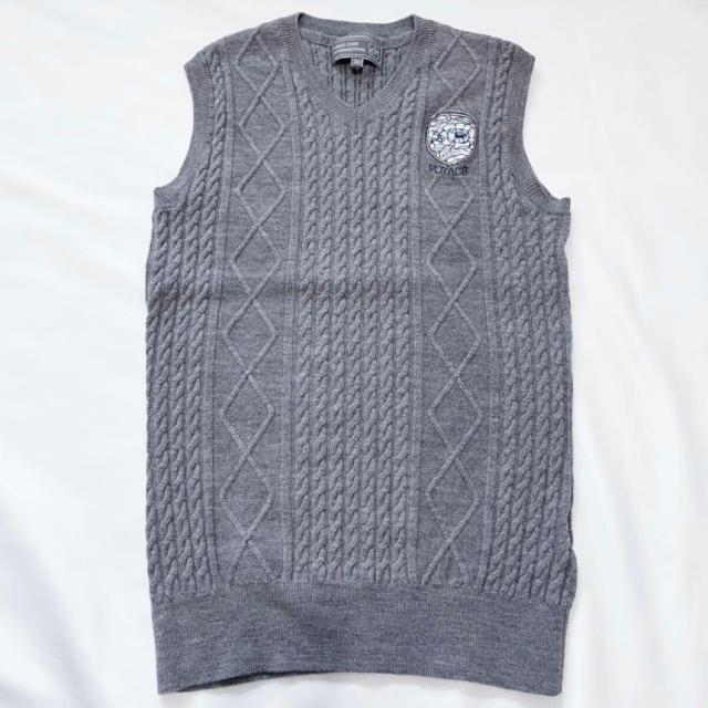 ゾーイzoy レディース ケーブルニットベスト グレー#3 < レジャー/スポーツ ゾーイzoy レディース ケーブルニットベスト グレー#3 < レジャー/スポーツの