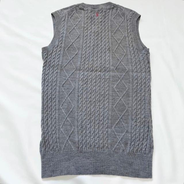 ゾーイzoy レディース ケーブルニットベスト グレー#3 < レジャー/スポーツ ゾーイzoy レディース ケーブルニットベスト グレー#3 < レジャー/スポーツの