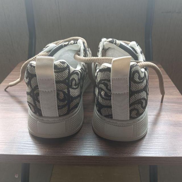 新品 24.5cm レディース スニーカー ブラウン シューズ 靴 カジュアル < 女性ファッション  新品 24.5cm レディース スニーカー ブラウン シューズ 靴 カジュアル < 女性ファッションの