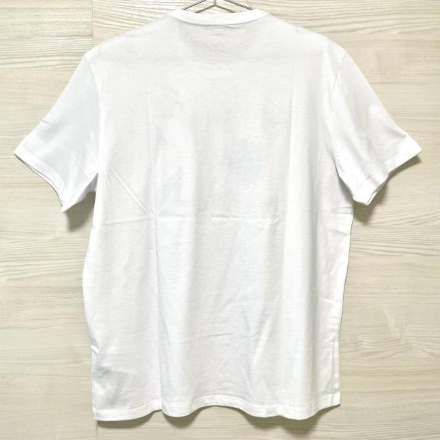 カルバンクラインジーンズ Tシャツ L 半袖 プリント コットン 白 ホワイト < 男性ファッション カルバンクラインジーンズ Tシャツ L 半袖 プリント コットン 白 ホワイト < 男性ファッションの