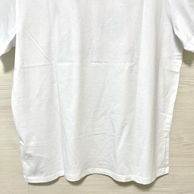 カルバンクラインジーンズ Tシャツ L 半袖 プリント コットン 白 ホワイト < 男性ファッション カルバンクラインジーンズ Tシャツ L 半袖 プリント コットン 白 ホワイト < 男性ファッションの