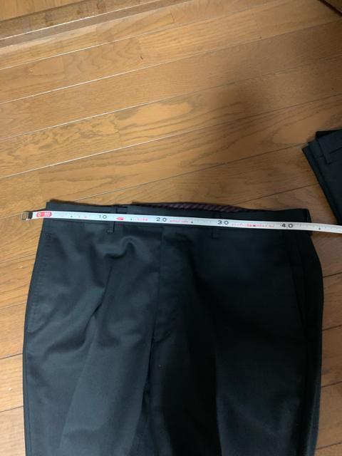 ブラックフォーマルスーツ パンツ2本つき < 男性ファッション  ブラックフォーマルスーツ パンツ2本つき < 男性ファッションの