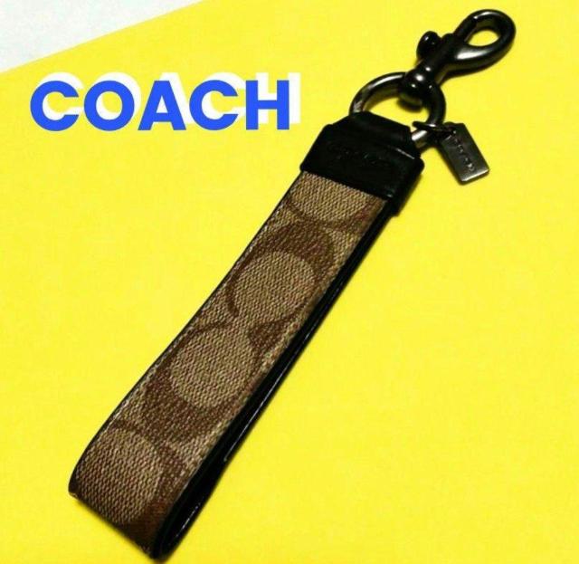 COACH ビッグ ストラップ型 キーホルダー < ブランド  COACH ビッグ ストラップ型 キーホルダー  < ブランドの