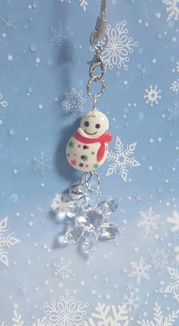 ハンドメイド♪クリスマスチャーム★ストラップ・雪だるま★@ < ペット/手芸/園芸 ハンドメイド♪クリスマスチャーム★ストラップ・雪だるま★@ < ペット/手芸/園芸の