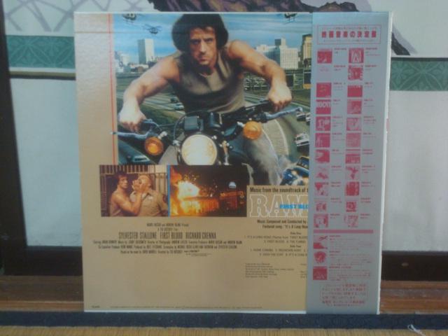 {[iRAMBO`FIRST BLOODj / WF[ES[hX~XiJERRY GOLDSMITHj@ѕtLP  CD/DVD/rfI 