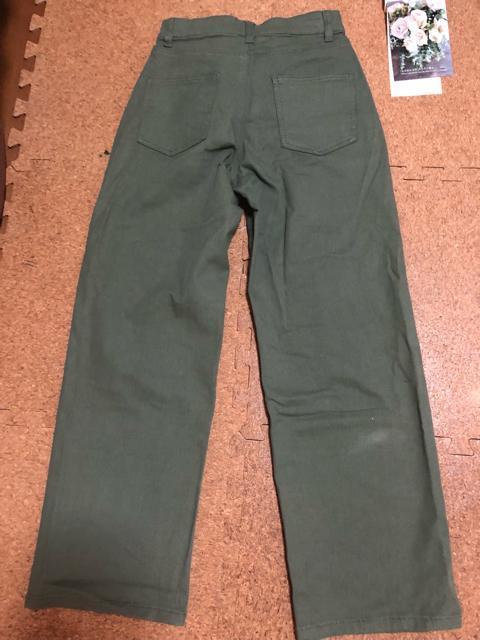 デニム カーキ 未使用 ウエスト64 < 女性ファッション デニム カーキ 未使用 ウエスト64 < 女性ファッションの