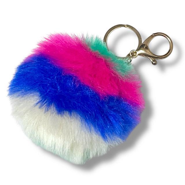 【新品】マルチカラーエコファーポンポンチャーム☆カラフル < 女性ファッション 【新品】マルチカラーエコファーポンポンチャーム☆カラフル < 女性ファッションの