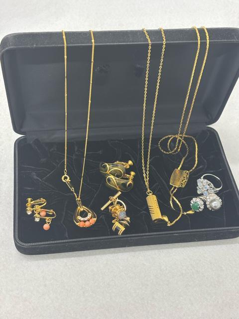 �A�N�Z�T���[ ���܂Ƃ� �l�b�N���X �C�������O �J�t�X �w�� �F�� �X�� �^�� �S�[���h�J���[ �C�~�e�[�V����  �� �����A�N�Z�T���[/���v�� 