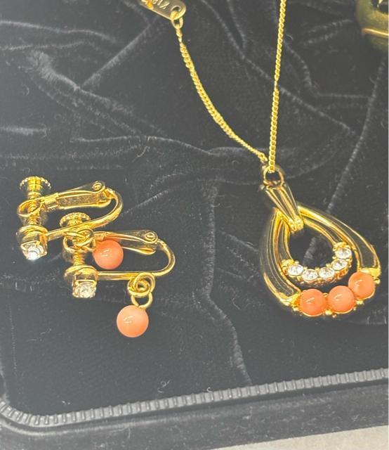 �A�N�Z�T���[ ���܂Ƃ� �l�b�N���X �C�������O �J�t�X �w�� �F�� �X�� �^�� �S�[���h�J���[ �C�~�e�[�V���� �� �����A�N�Z�T���[/���v�� 