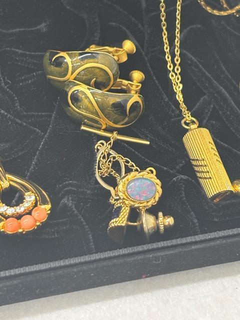 �A�N�Z�T���[ ���܂Ƃ� �l�b�N���X �C�������O �J�t�X �w�� �F�� �X�� �^�� �S�[���h�J���[ �C�~�e�[�V���� �� �����A�N�Z�T���[/���v�� 