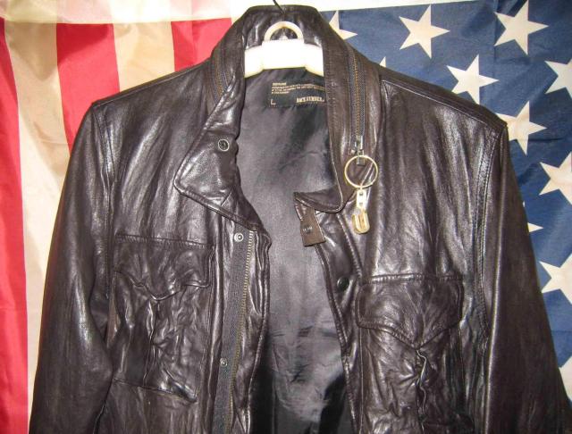 羊皮 黒 ジャケット ◆ 表記サイズはLですが、実寸はフリーサイズ < 男性ファッション 羊皮 黒 ジャケット ◆ 表記サイズはLですが、実寸はフリーサイズ < 男性ファッションの