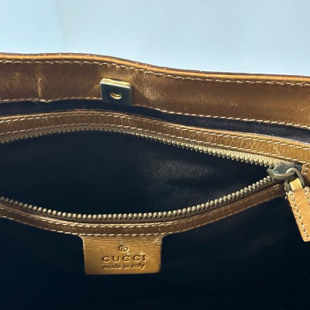 GUCCI GGキャンバス 109106 002058 ショルダーバッグ 編み込みレザー ショルダーバッグ ワンショルダー 巾着 < ブランド GUCCI GGキャンバス 109106 002058 ショルダーバッグ 編み込みレザー ショルダーバッグ ワンショルダー 巾着 < ブランドの