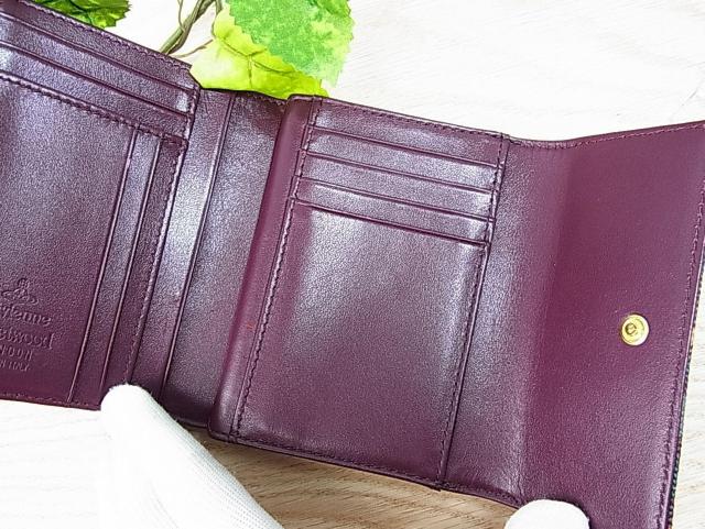 500円スタ【正規美品】ヴィヴィアンウエストウッド DERBY(ダービー) がま口 二つ折り財布 < ブランド 500円スタ【正規美品】ヴィヴィアンウエストウッド DERBY(ダービー) がま口 二つ折り財布 < ブランドの
