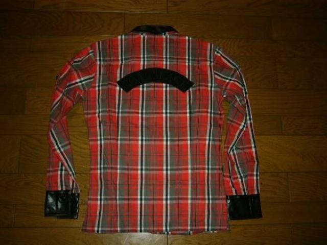 新品COALBLACKコールブラックレザー切替背ロゴチェックシャツM < 男性ファッション  新品COALBLACKコールブラックレザー切替背ロゴチェックシャツM  < 男性ファッションの