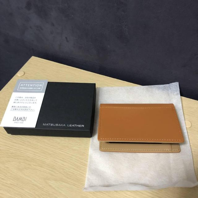 BAMBI MATSUSAKA LEATHER ܂{vpXP[X   t@bV 