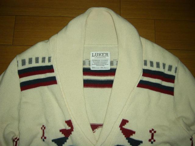 LUKER BY NEIGHBORHOODショールカラーカーディガンMネイティブ < ブランド  LUKER BY NEIGHBORHOODショールカラーカーディガンMネイティブ < ブランドの
