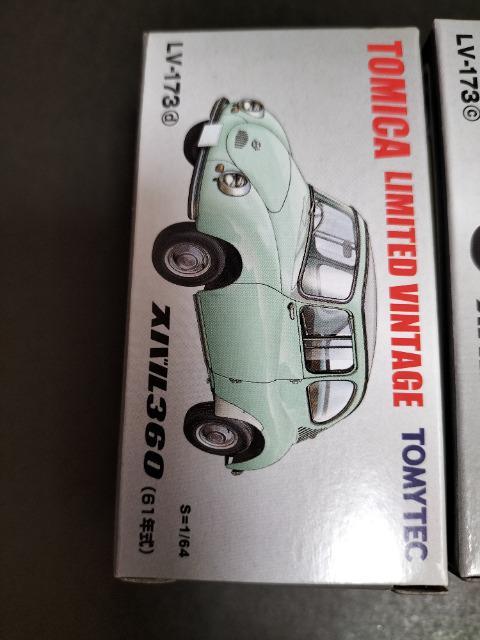 トミカリミテッドヴィンテージスバル 360 2種類セット 未開封 新品 販売終了 < ホビー  トミカリミテッドヴィンテージスバル 360 2種類セット 未開封 新品 販売終了 < ホビーの