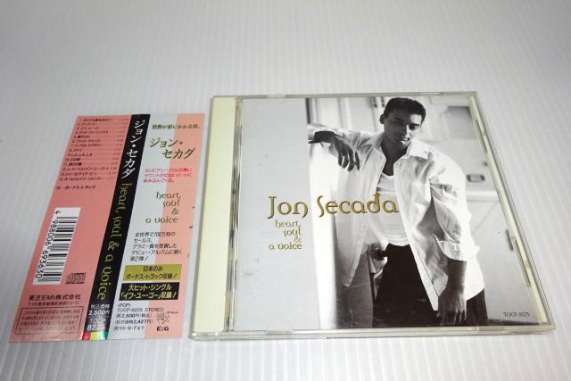 帯付★ジョン・セカダ★HEART. SOUL & A VOICE★Jon Secada★2枚同梱270円 < CD/DVD/ビデオ  帯付★ジョン・セカダ★HEART. SOUL & A VOICE★Jon Secada★2枚同梱270円  < CD/DVD/ビデオの