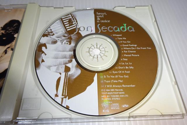 帯付★ジョン・セカダ★HEART. SOUL & A VOICE★Jon Secada★2枚同梱270円 < CD/DVD/ビデオ  帯付★ジョン・セカダ★HEART. SOUL & A VOICE★Jon Secada★2枚同梱270円 < CD/DVD/ビデオの