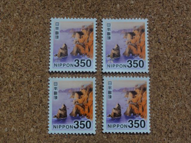 350円切手 4枚 普通切手 < ホビー  350円切手 4枚 普通切手  < ホビーの