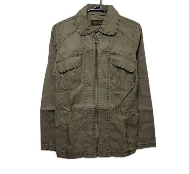 ヒステリックグラマー コットン ミリタリー 長袖 ジャケット ブルゾン < 女性ファッション ヒステリックグラマー コットン ミリタリー 長袖 ジャケット ブルゾン < 女性ファッションの