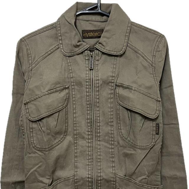 ヒステリックグラマー コットン ミリタリー 長袖 ジャケット ブルゾン < 女性ファッション ヒステリックグラマー コットン ミリタリー 長袖 ジャケット ブルゾン < 女性ファッションの